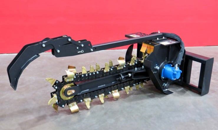 New Hydraulic Skid Steer Trencher