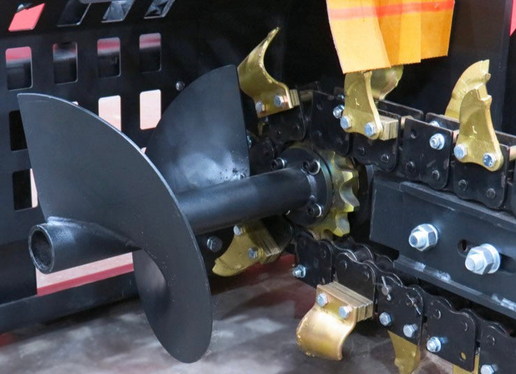 New Hydraulic Skid Steer Trencher