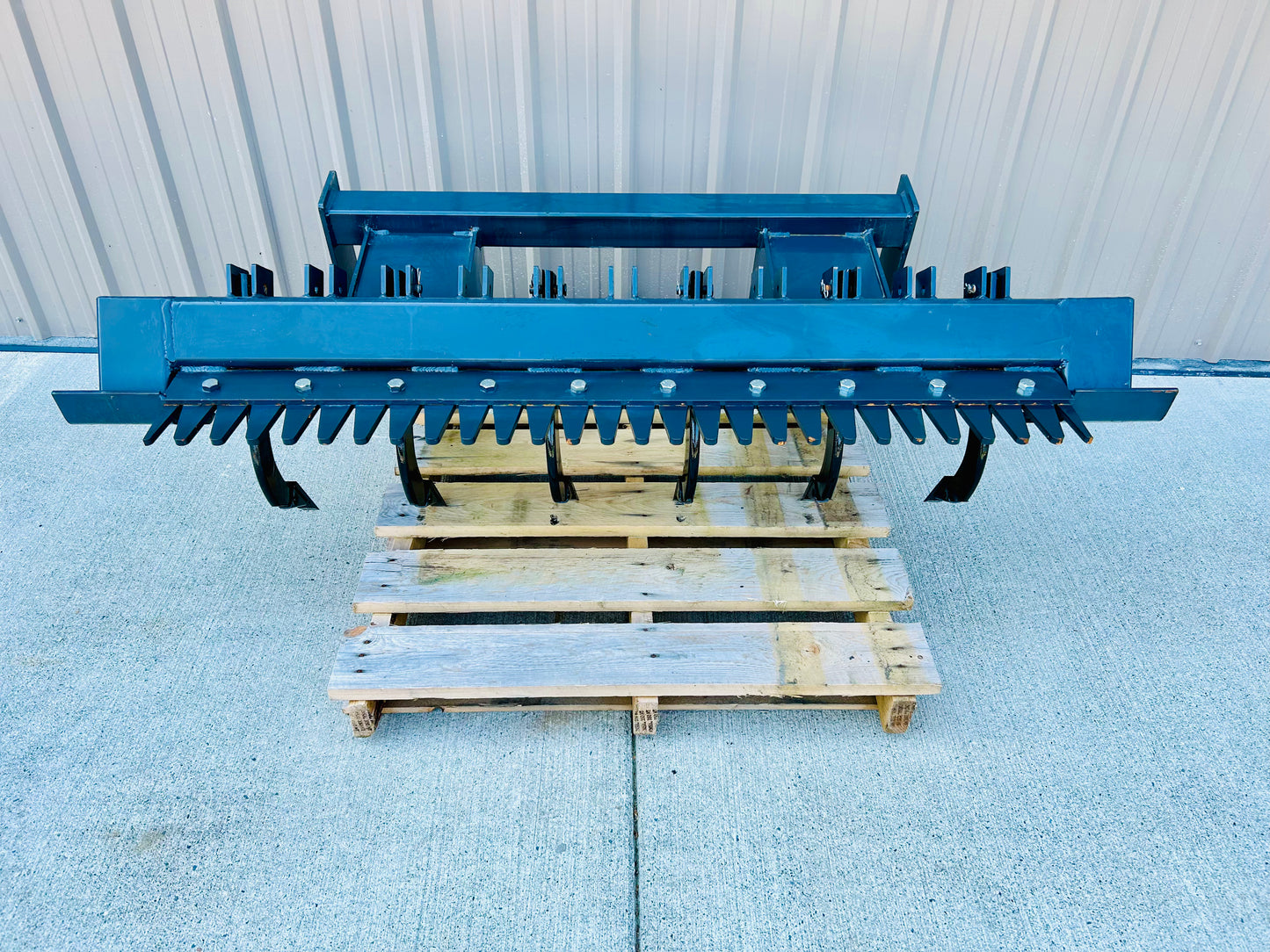 New 72” Skid Steer Land Ripper with Rake Combo