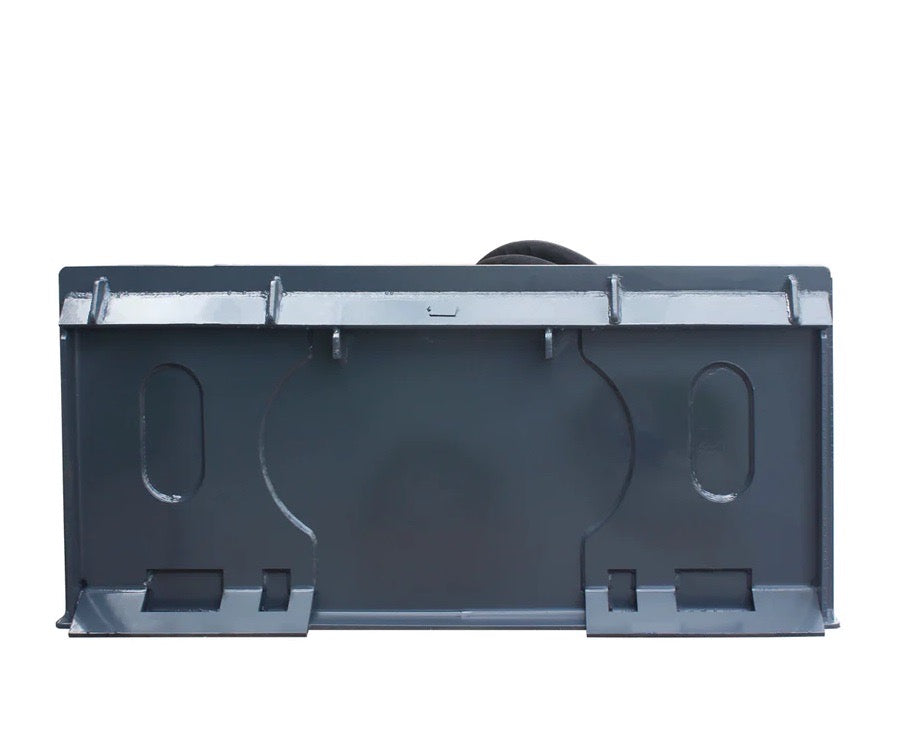 New Premium Skid Steer Post Hole Auger Drive Attachment, 12” Diameter Auger, 48” Drilling Depth, Standard Flow