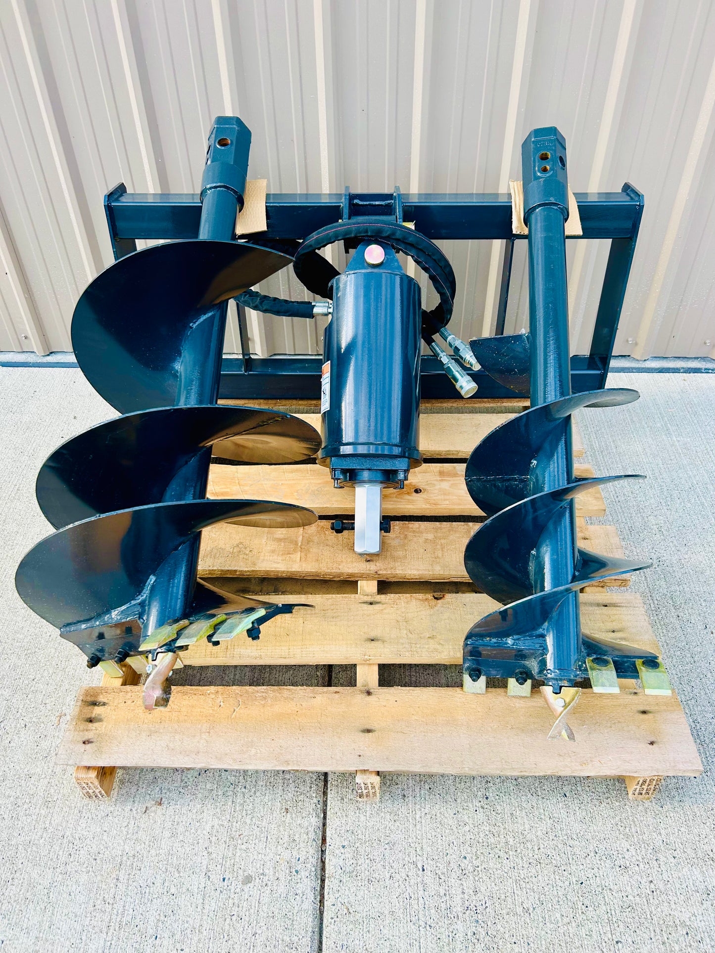 New Skid Steer Auger with 12” and 18” Bit