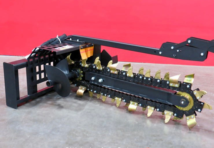 New Hydraulic Skid Steer Trencher