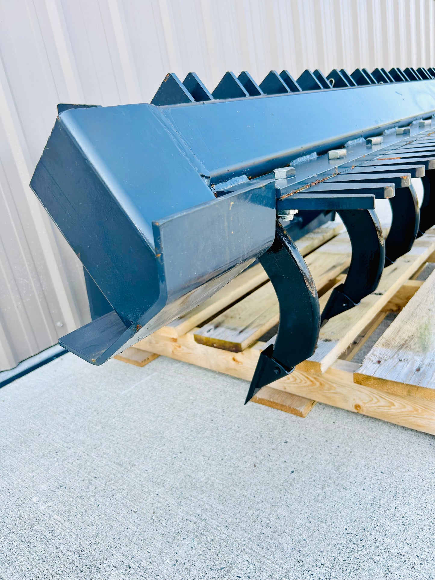 New 72” Skid Steer Land Ripper with Rake Combo