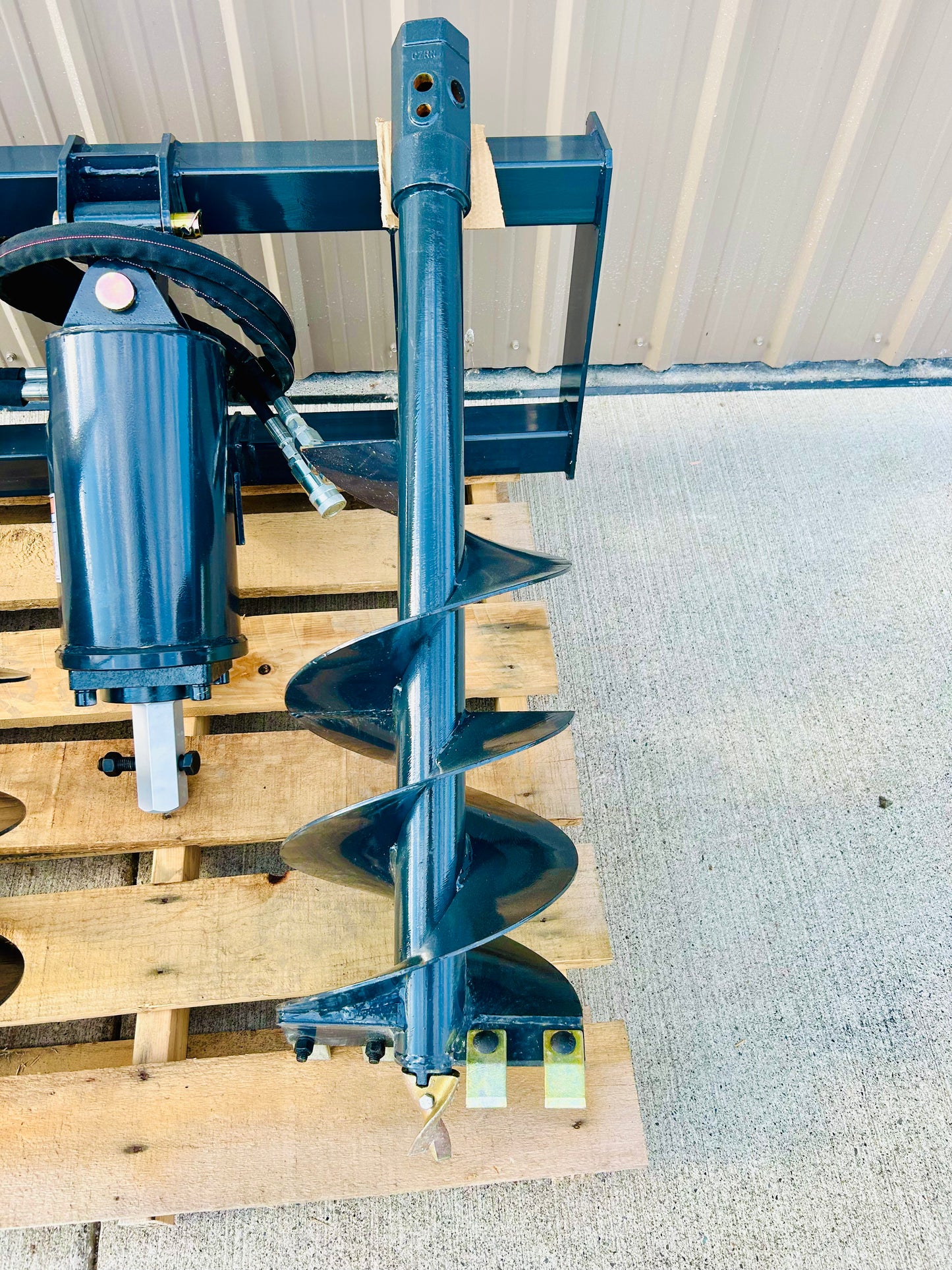 New Skid Steer Auger with 12” and 18” Bit