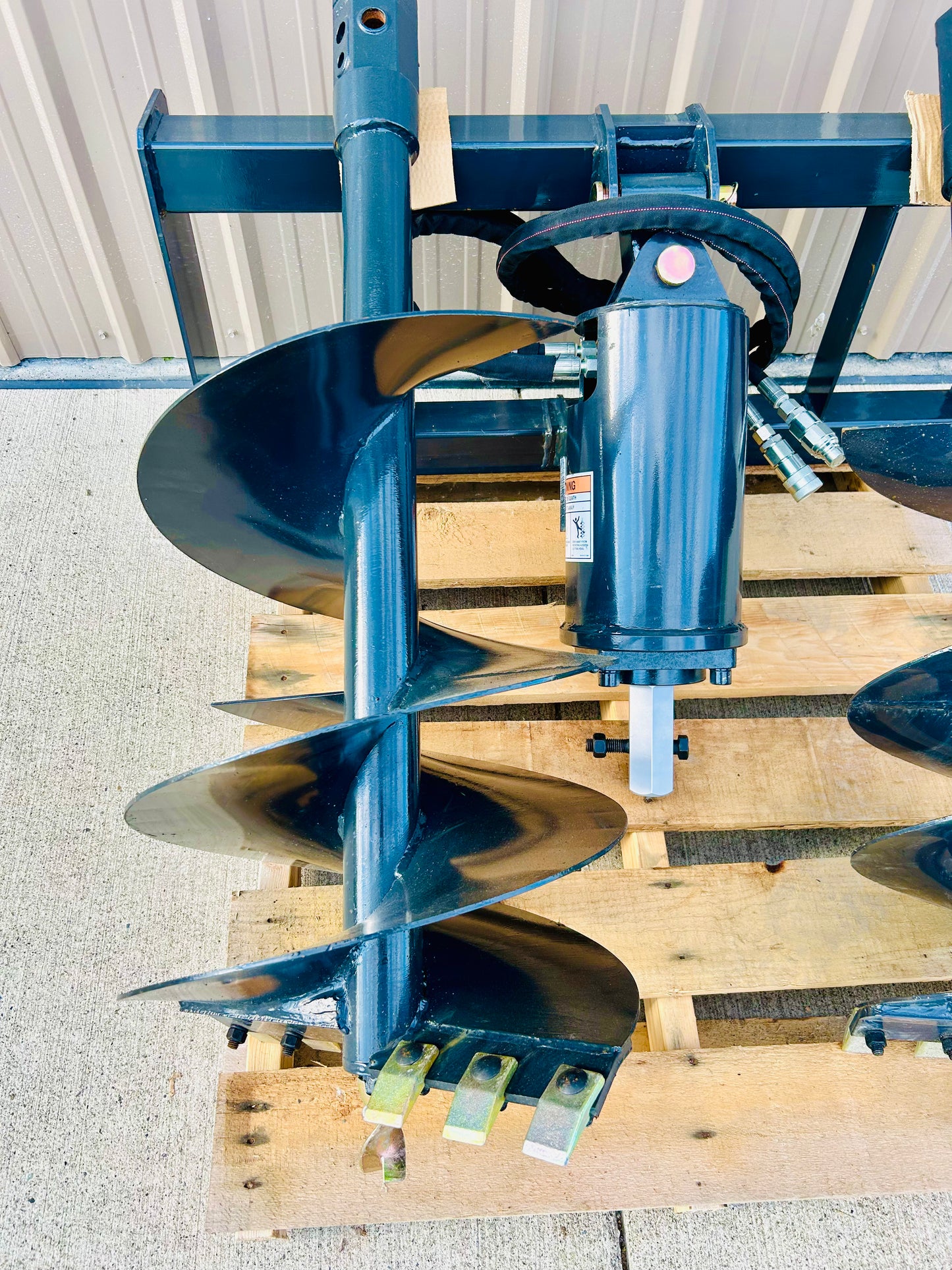 New Skid Steer Auger with 12” and 18” Bit
