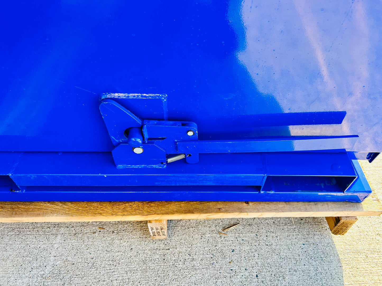 New Forklift Self Dumping Hopper - 1 Cubic Yard