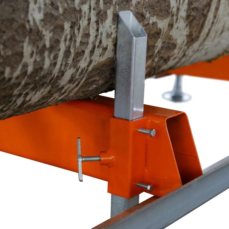 New 26" Portable Sawmill, 14 HP Kohler Engine, 21" Board Width, 11' Log Length, 14' Track Bed