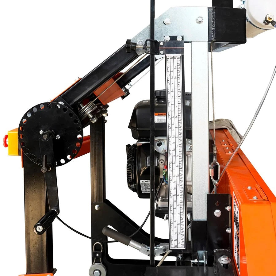 New 27" Portable Sawmill, 14 HP Kohler Gas Engine, 21" Board Width, 12' Log Length, 14-1/2' Track Bed