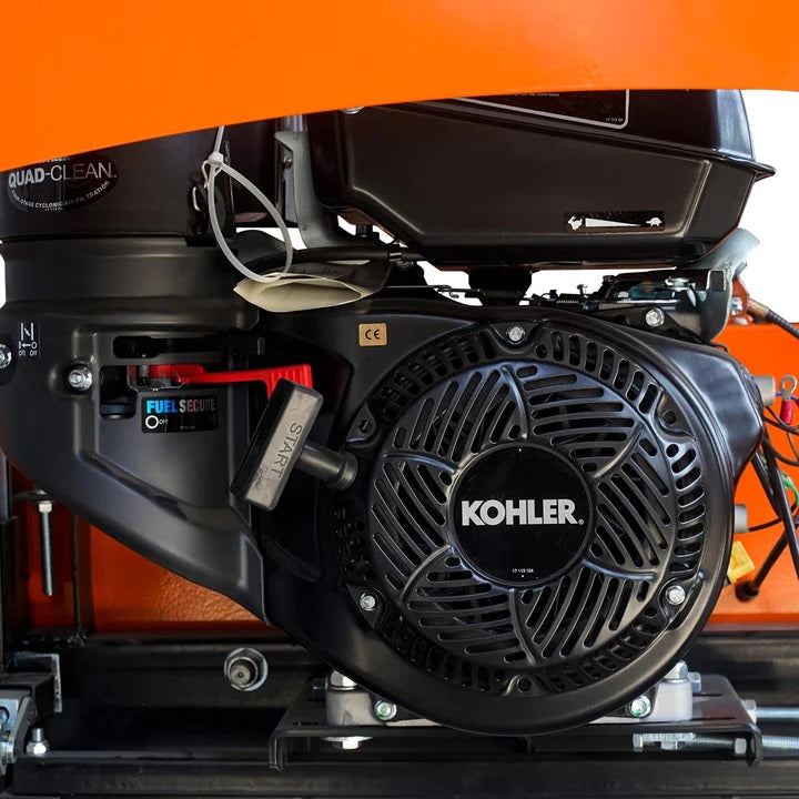 New 27" Portable Sawmill, 14 HP Kohler Gas Engine, 21" Board Width, 12' Log Length, 14-1/2' Track Bed