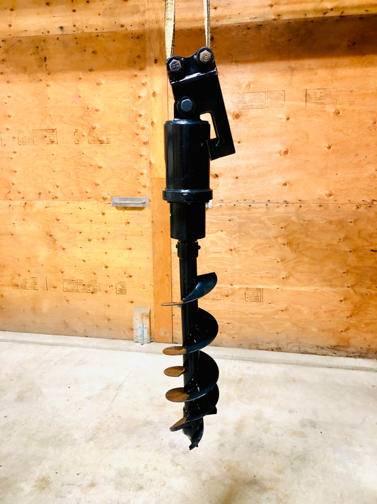 Unused 8” Excavator Hydraulic Auger