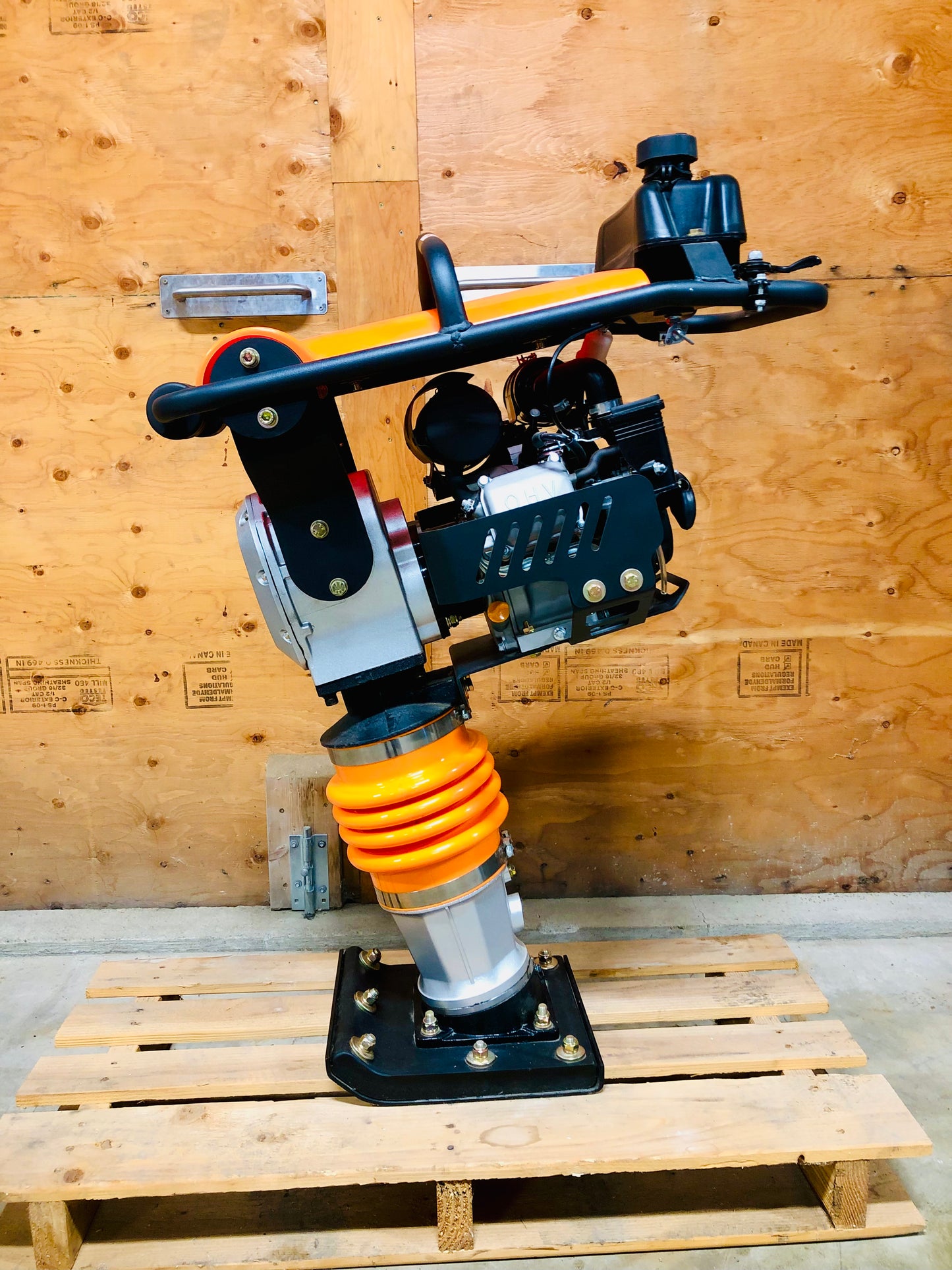 New 2250-lb Jumping Jack Tamping Rammer Compactor, 26” Compaction Depth, Asphalt, Cohesive & Granular Soils