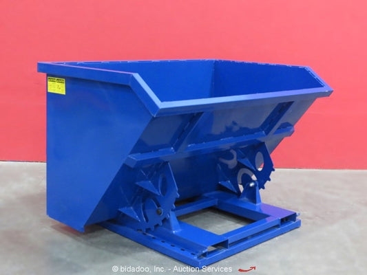 New Forklift Self Dumping Hopper - 1.5 Cubic Yard