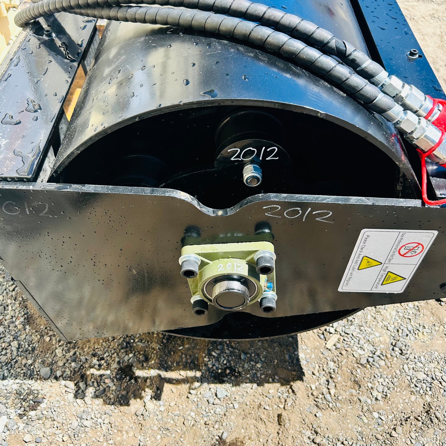 $2400 New VR59 Skid Steer 59” Smooth Vibratory Roller / Compactor