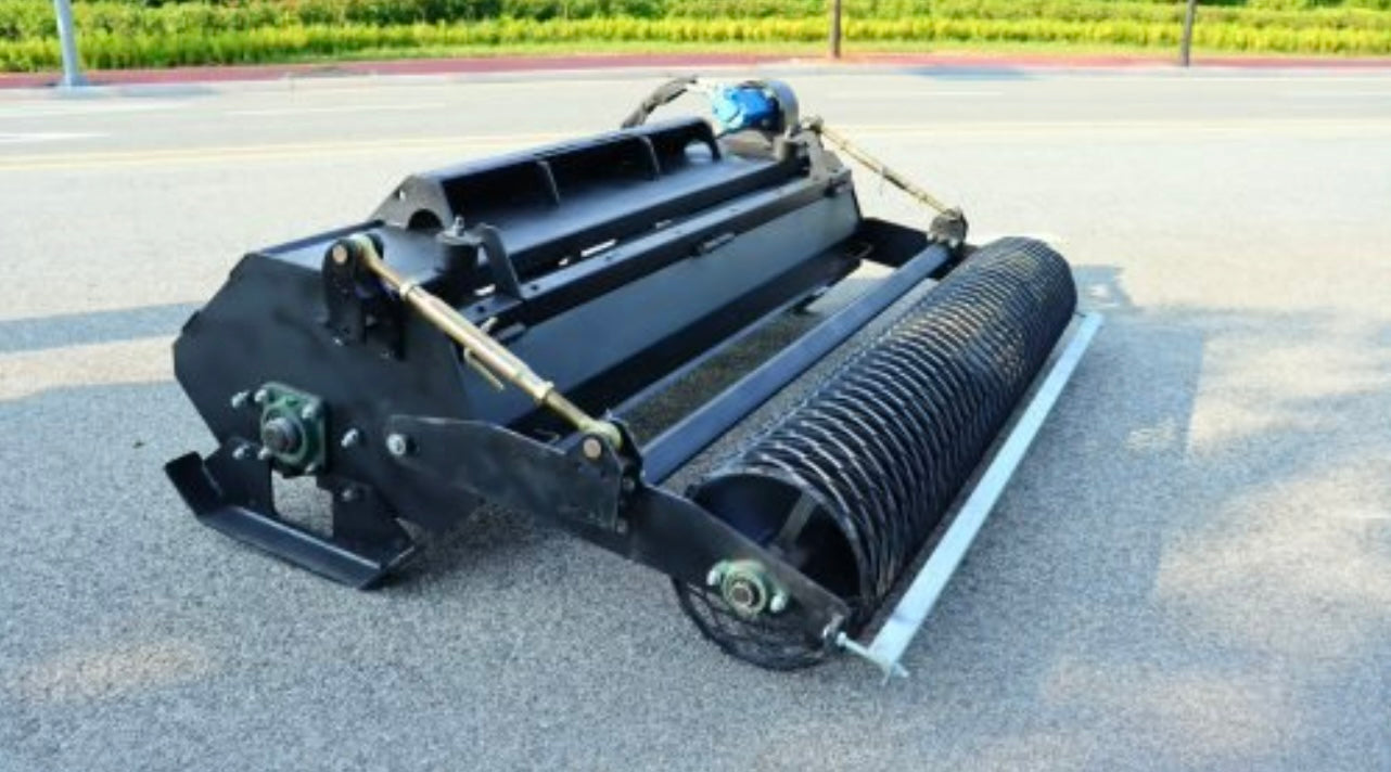$2400 New 72″ SKID STEER HYDRAULIC ROTARY TILLER ROTOTILLER ATTACHMENT – HEAVY-DUTY SOIL CONDITIONER & GROUND PREP