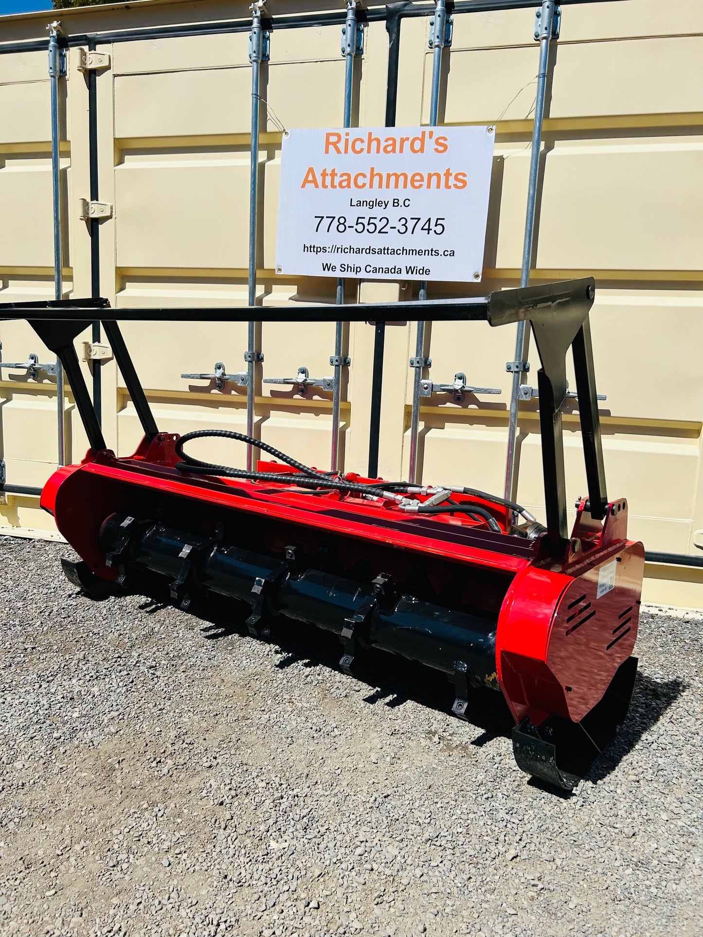 New 72” Skid Steer Standard Flow Mulcher