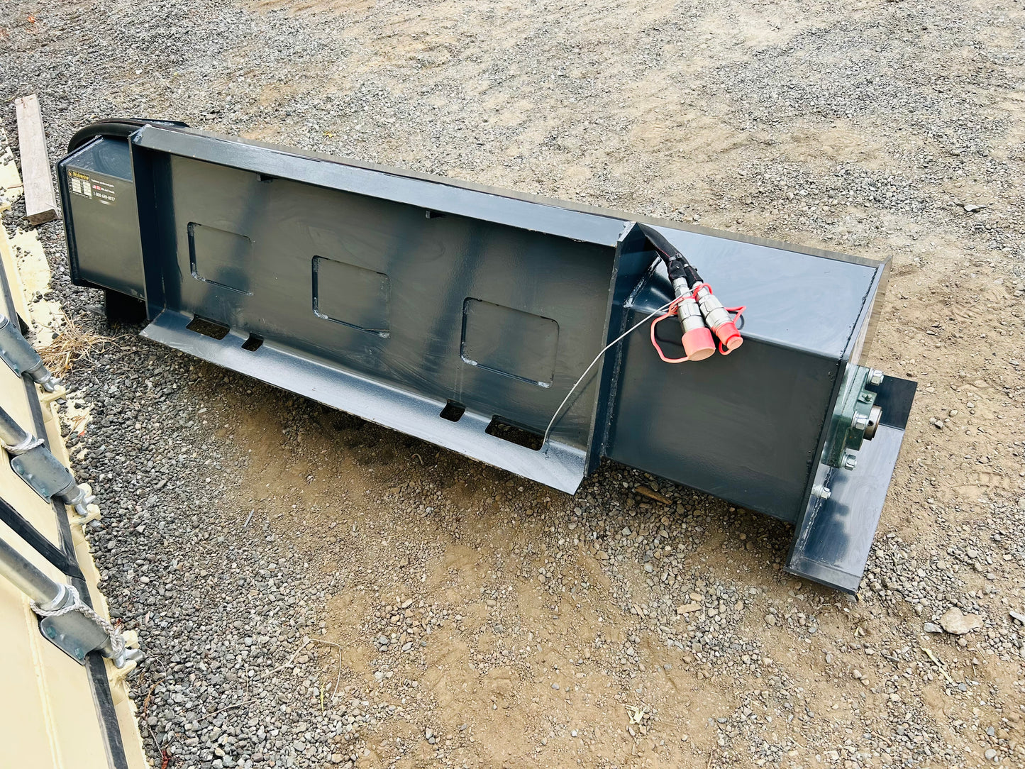 $1999 New 72” Skid Steer Hydraulic Tiller, Standard Flow