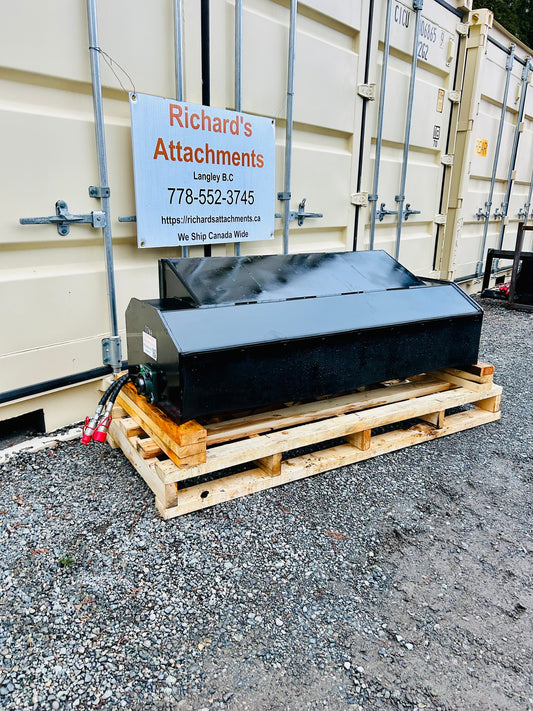 New GY D-XGJ 57” Skid Steer Hydraulic Rotary Tiller