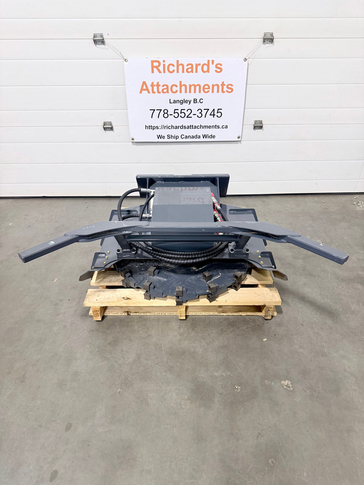 New Mini Skid Steer Disc Mulcher GY-MDM50
