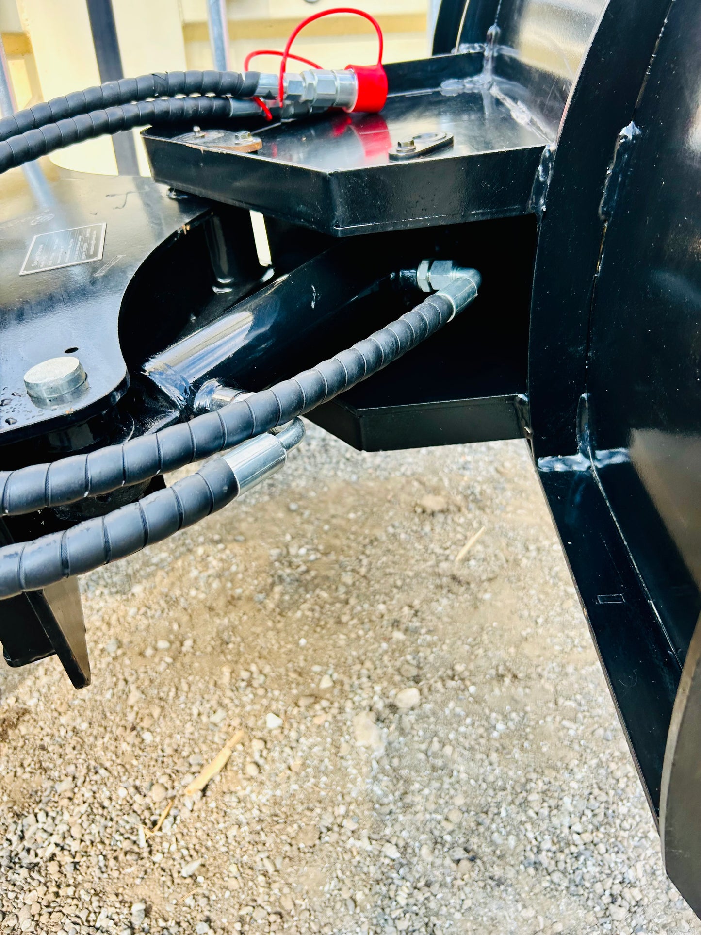 New Mini Skid Steer 44” Hydraulic Snow Blade