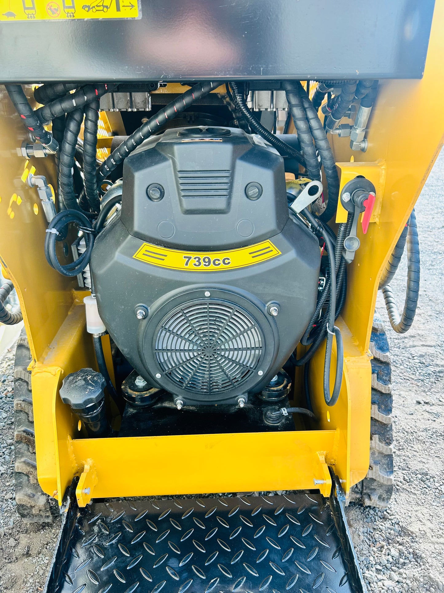 New MX-CRT23 Mini Skid Steer Track Loader