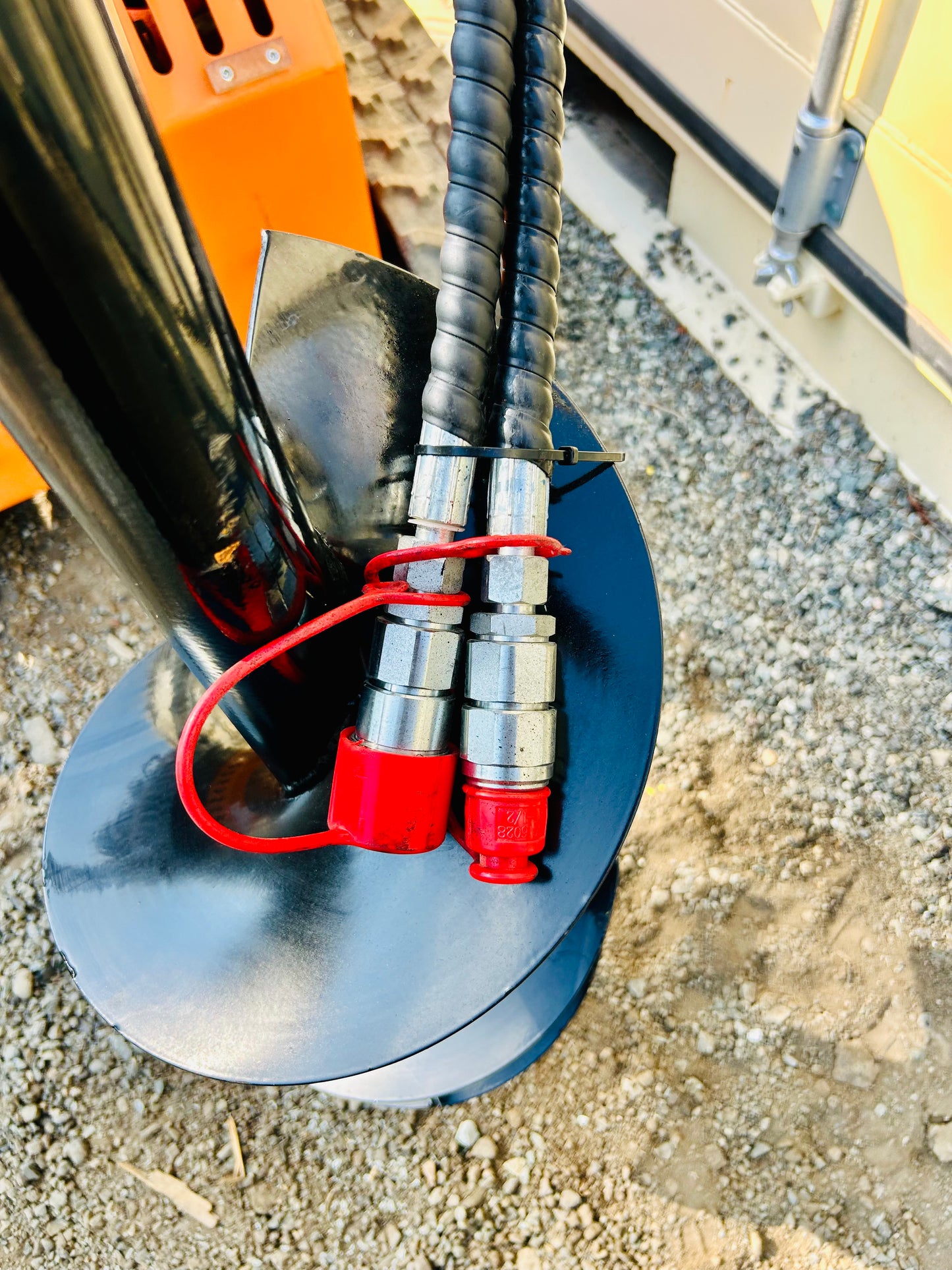 New Mini Skid Steer 12” Hydraulic Post Hole Auger
