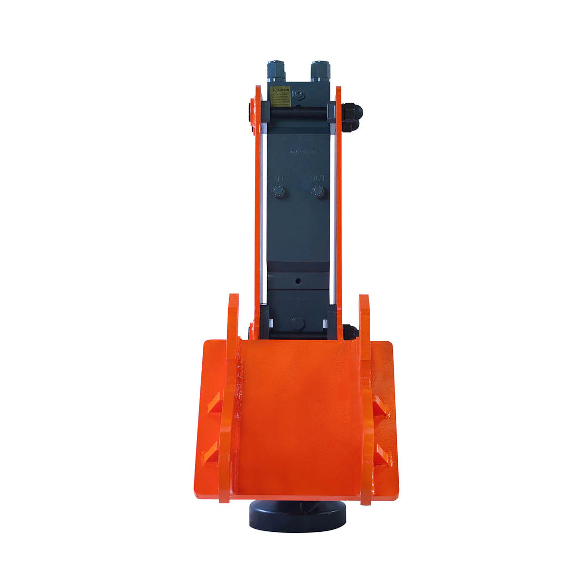 New Premium Excavator Hydraulic Post Pounder, 700 Ft-lb Energy Class, 500-900 BPM, 8” Post Capacity, 4-7 Ton Excavator