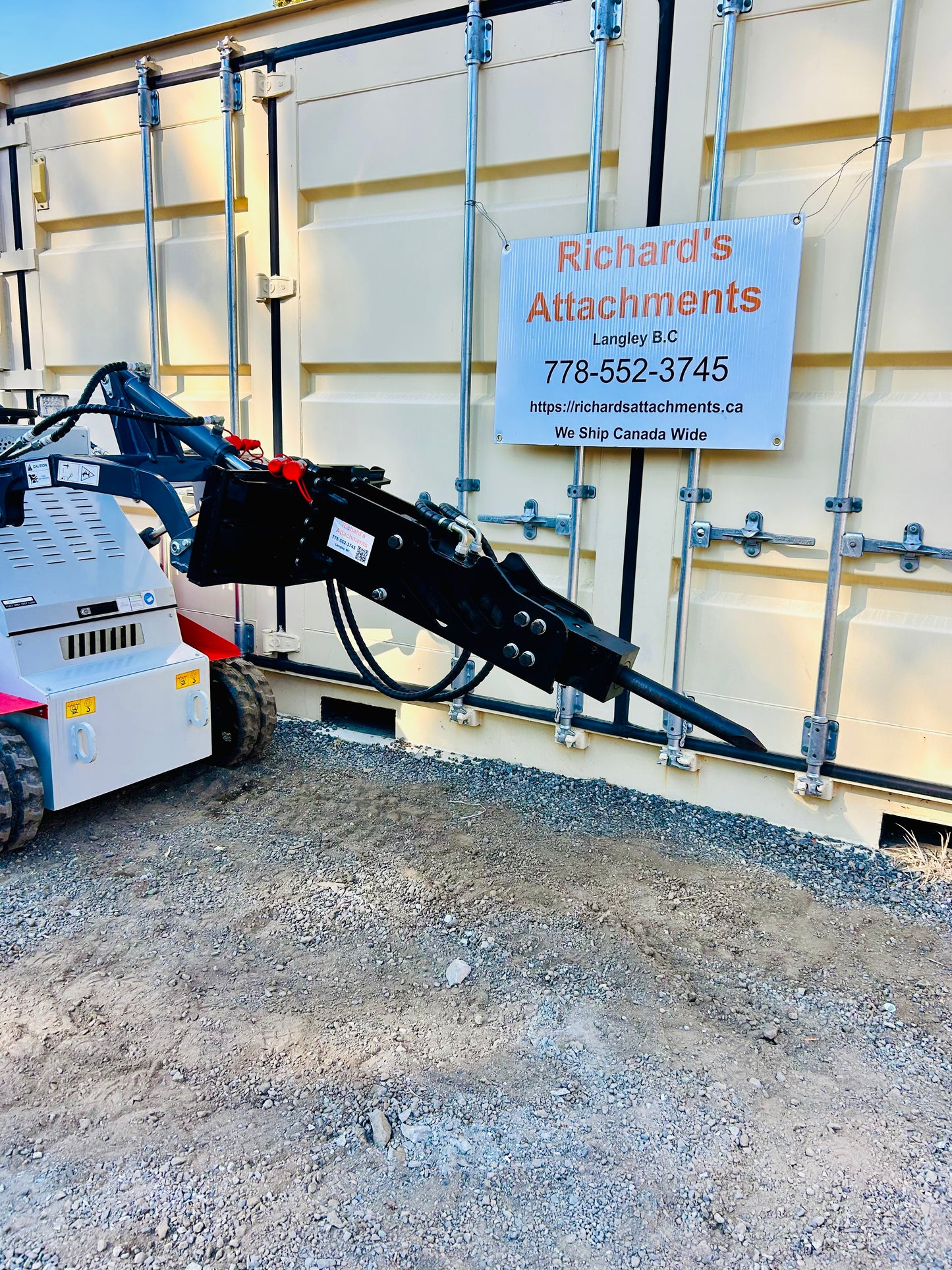 New Mini Skid Steer Hydraulic Hammer / Hydraulic Breaker