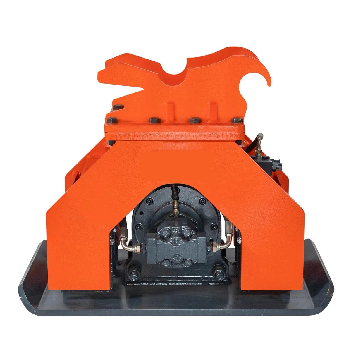 New Premium 11,000-lb Hydraulic Plate Compactor, 4-7 Ton Excavator Weight, 39” Compact Capacity