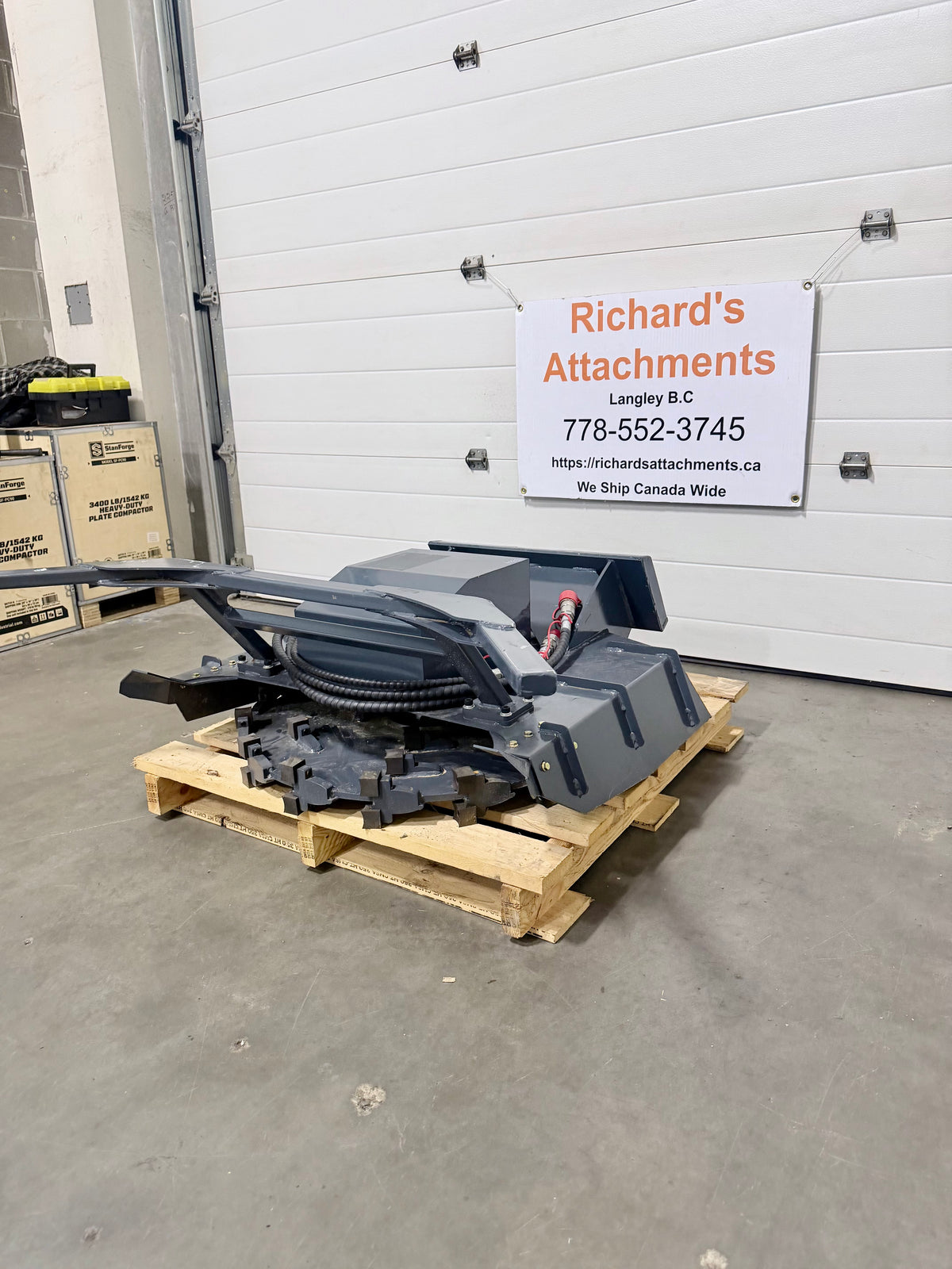 New Mini Skid Steer Disc Mulcher GY-MDM50