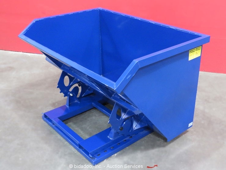 New Forklift Self Dumping Hopper - 1.5 Cubic Yard