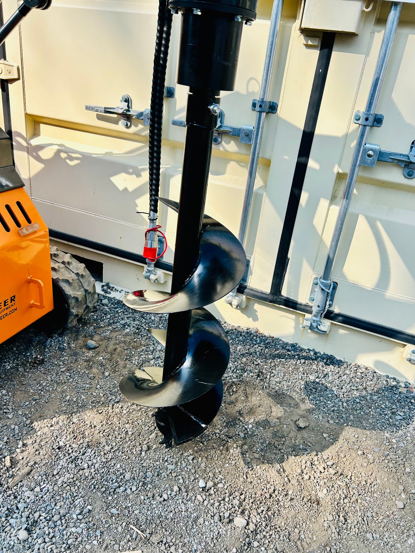 New Mini Skid Steer 12” Hydraulic Post Hole Auger