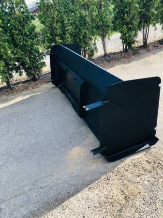 New 8 Foot Skid Steer Snow Pusher / Snow Plow