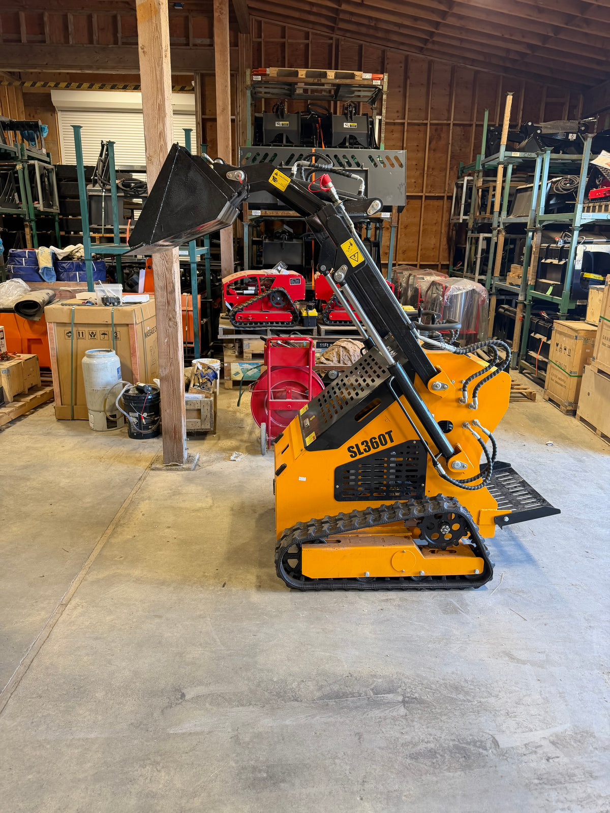 New Tracked SL360T Mini Compact Track Loader / Skid Steer Loader
