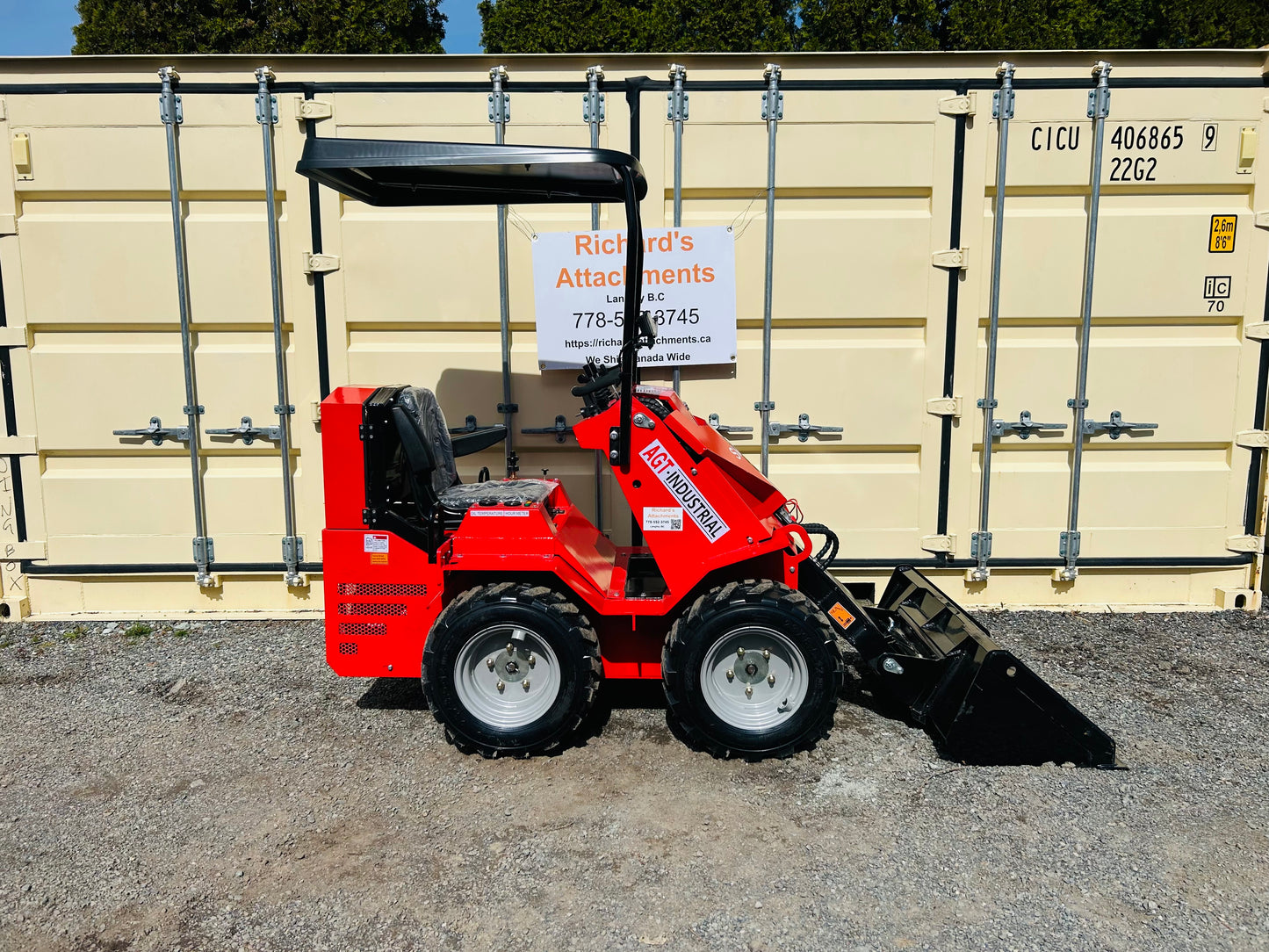 $5999 New SDA-140W 0.9-Ton Mini Wheeled Loader