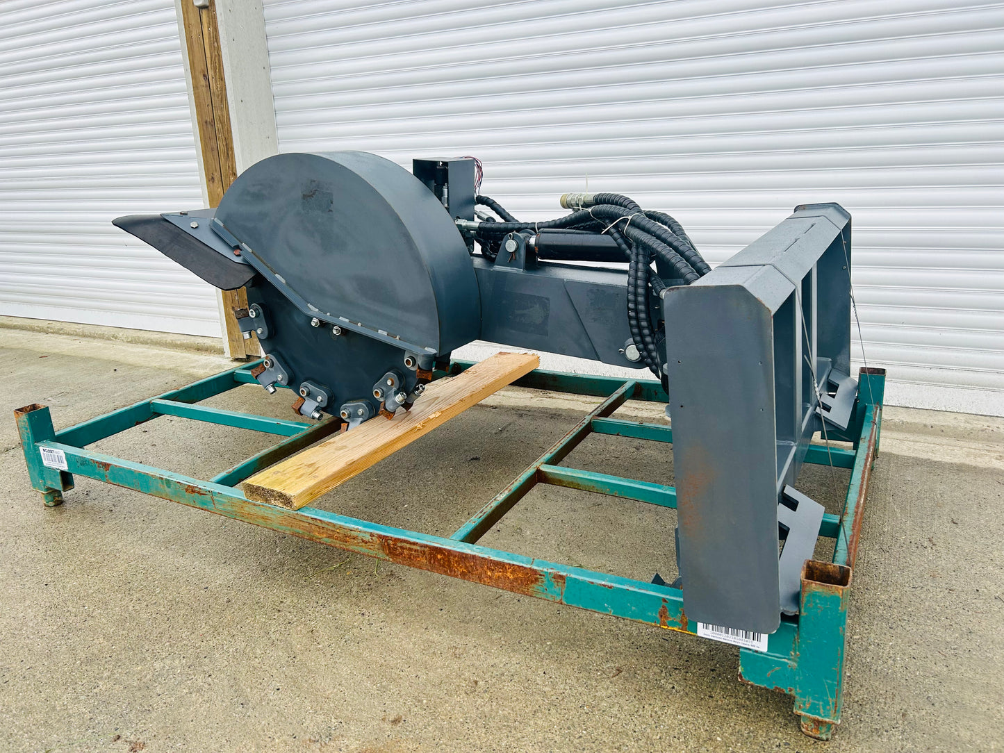 New Skid Steer Hydraulic 24” Stump Grinder