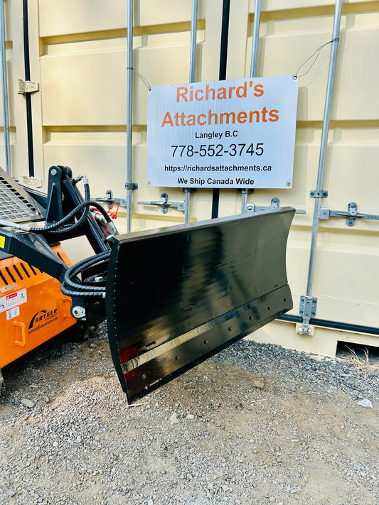 New Mini Skid Steer 44” Hydraulic Snow Blade