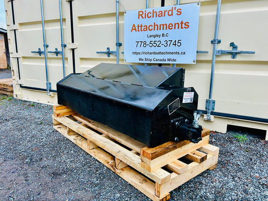 $1650 New GY D-XGJ 57” Skid Steer Hydraulic Rotary Tiller