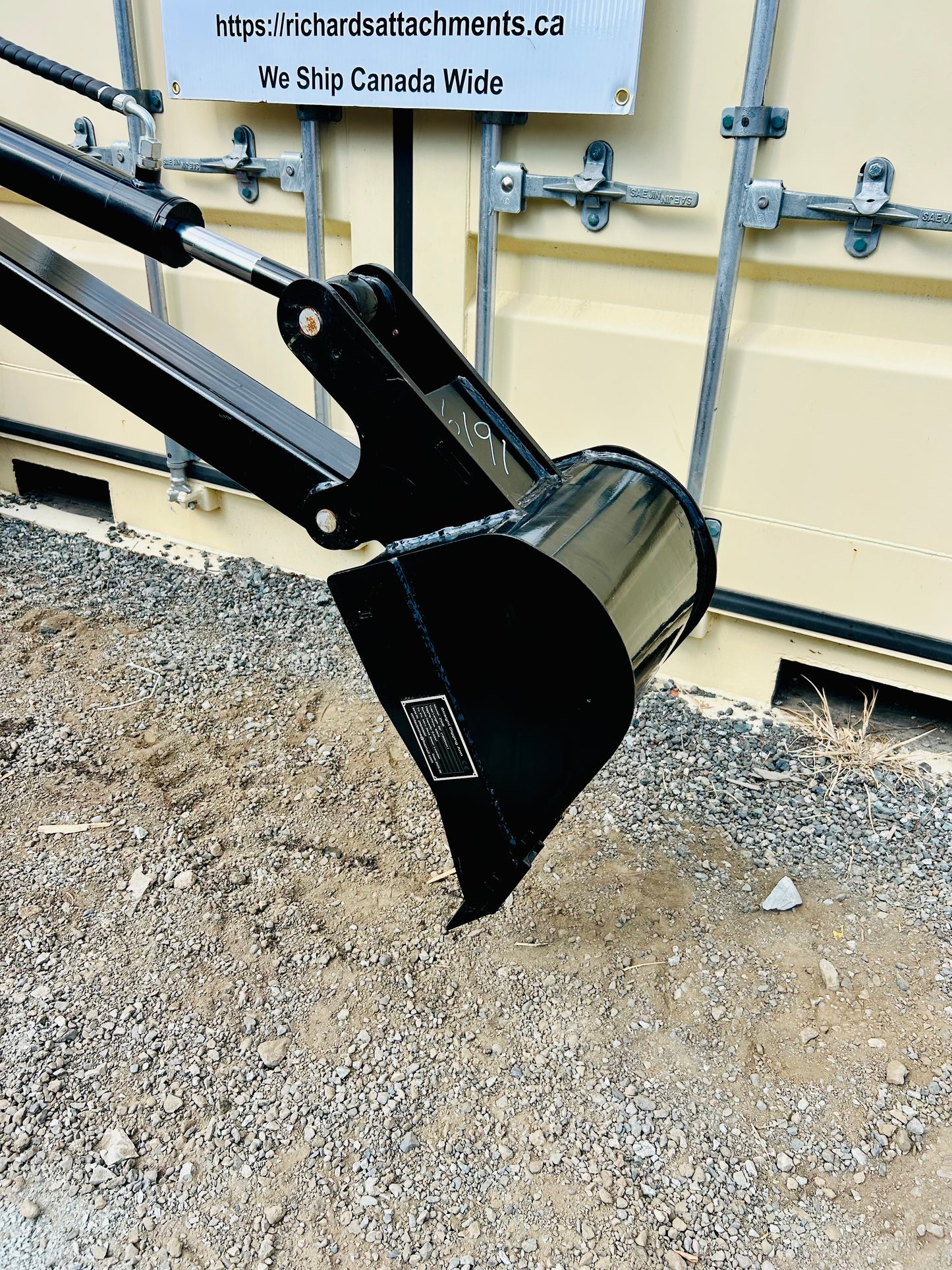New Mini Skid Steer Backhoe Arm