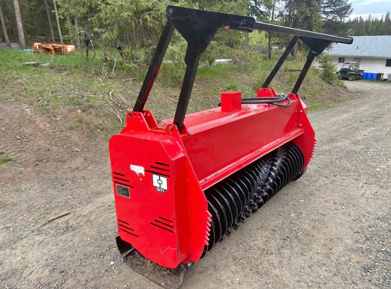 $7999 New 72” Skid Steer High Flow Mulcher