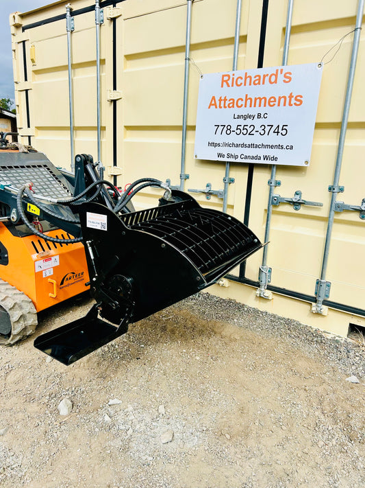 New Mini Skid Steer Hydraulic Cement Mixer Bucket