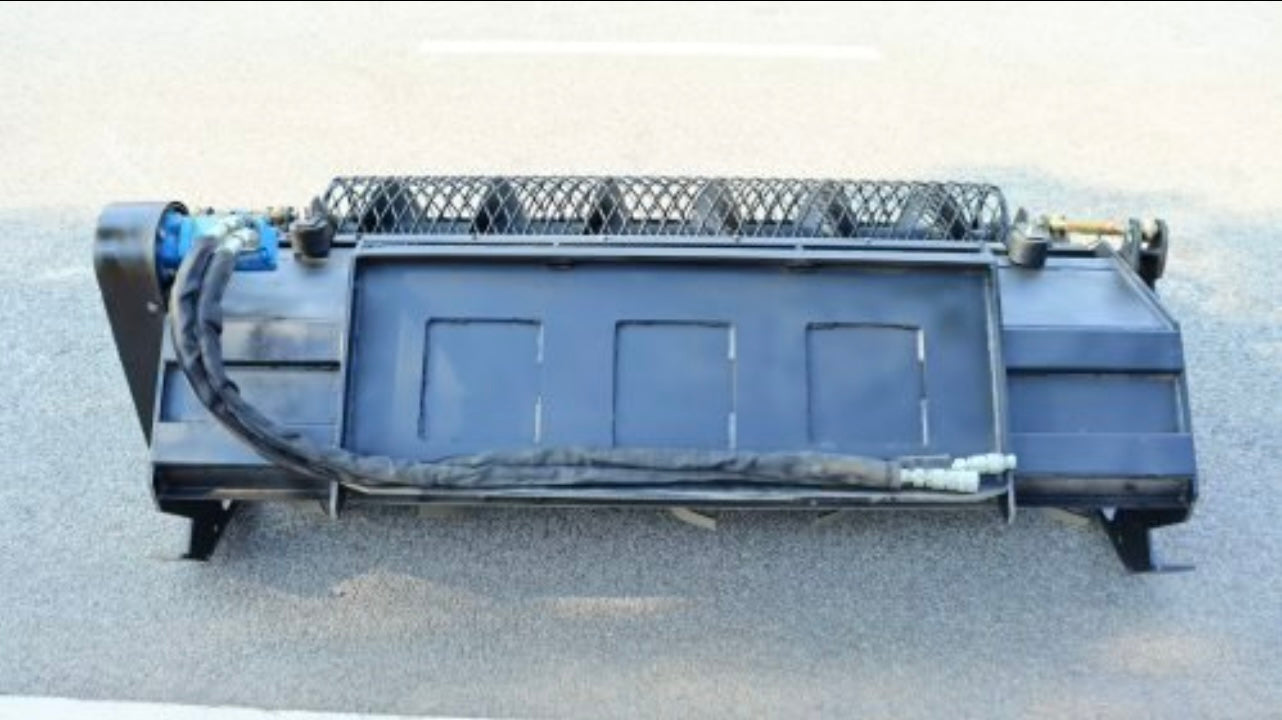 $2400 New 72″ SKID STEER HYDRAULIC ROTARY TILLER ROTOTILLER ATTACHMENT – HEAVY-DUTY SOIL CONDITIONER & GROUND PREP