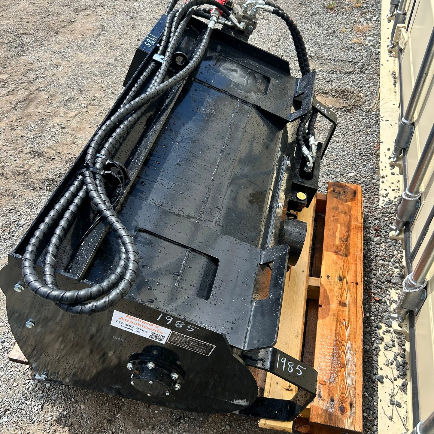 $2250 New GY-MB48 Skid Steer Hydraulic Cement Mixer