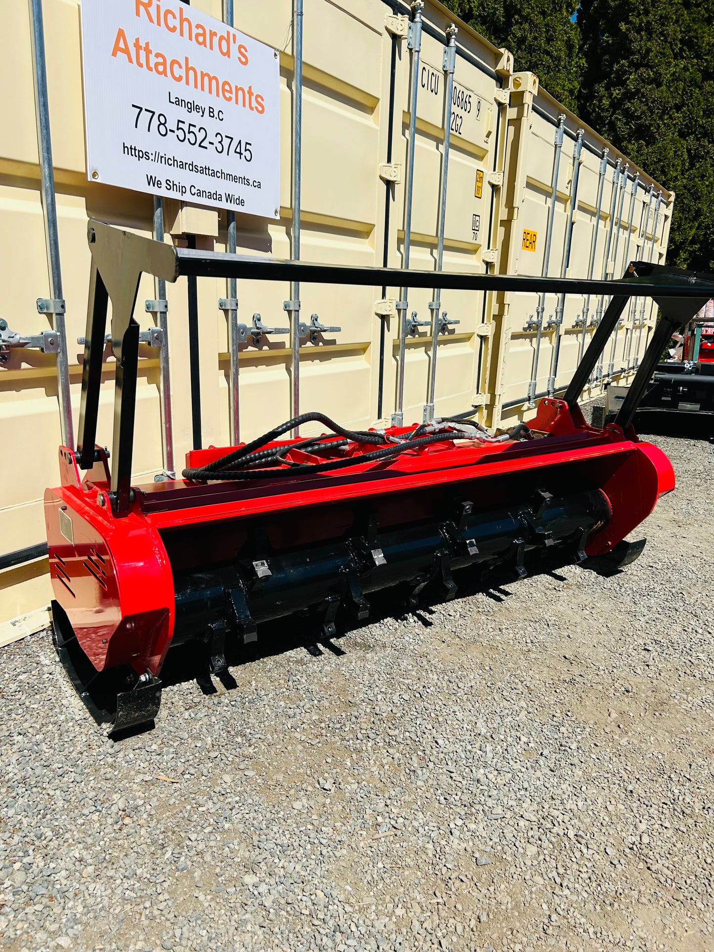 New 72” Skid Steer Standard Flow Mulcher