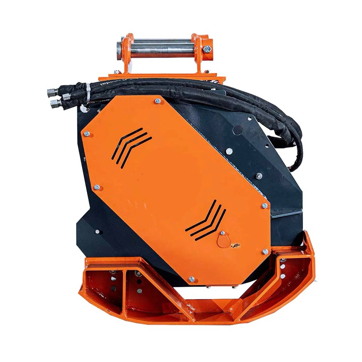 New Premium 30” Excavator Forestry Brush Mulcher, 6-10 Ton Carrier, 4” Dia. Cutting Capacity, Hydraulic Piston Motor