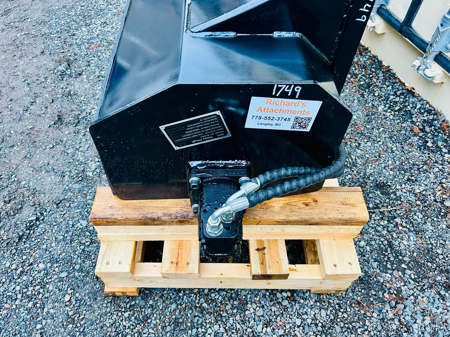 New GY D-XGJ 57” Skid Steer Hydraulic Rotary Tiller