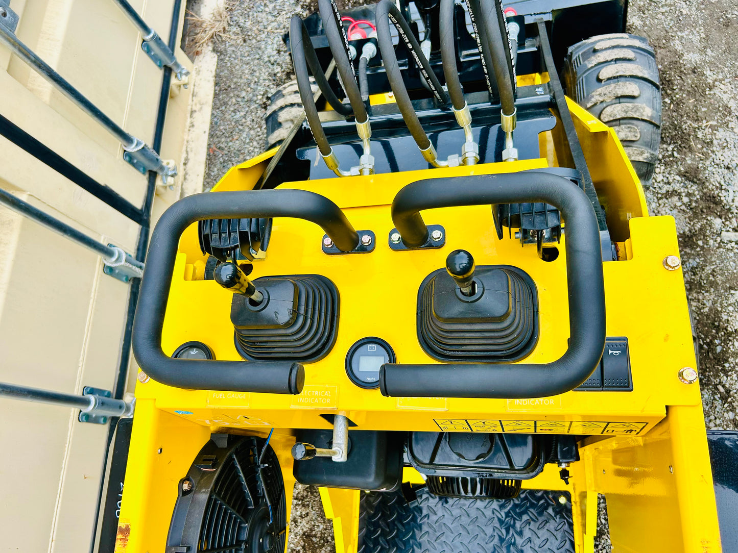 New MS323CJ Stand-On Wheeled Skid Steer Loader – Compact & Affordable Power