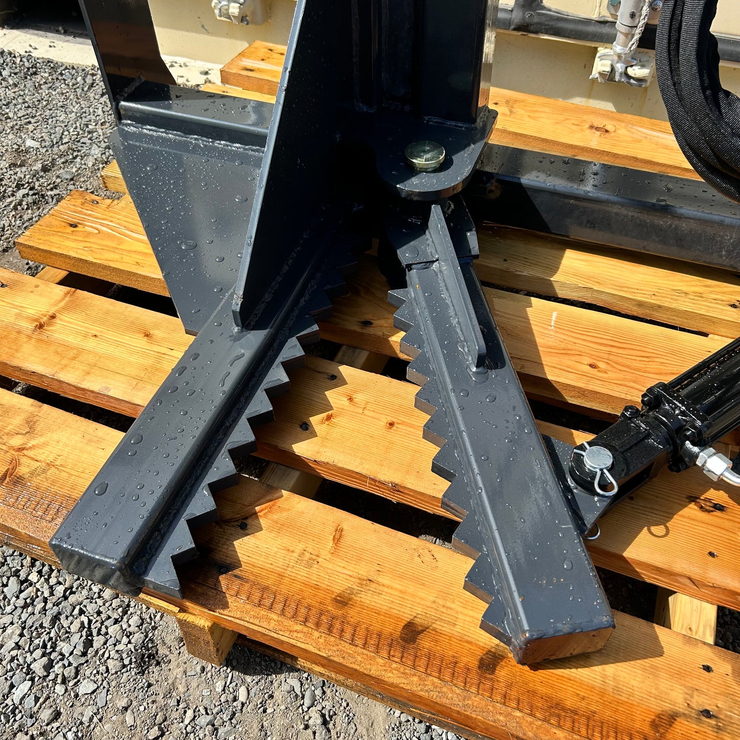 $1650 New Skid Steer Post Puller / Tree Puller