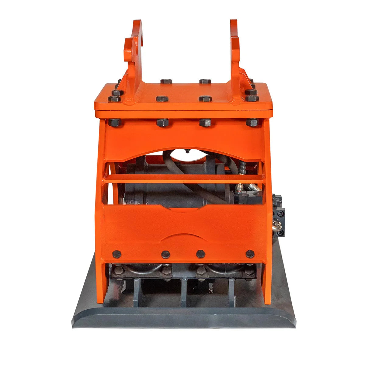 New Premium 11,000-lb Hydraulic Plate Compactor, 4-7 Ton Excavator Weight, 39” Compact Capacity