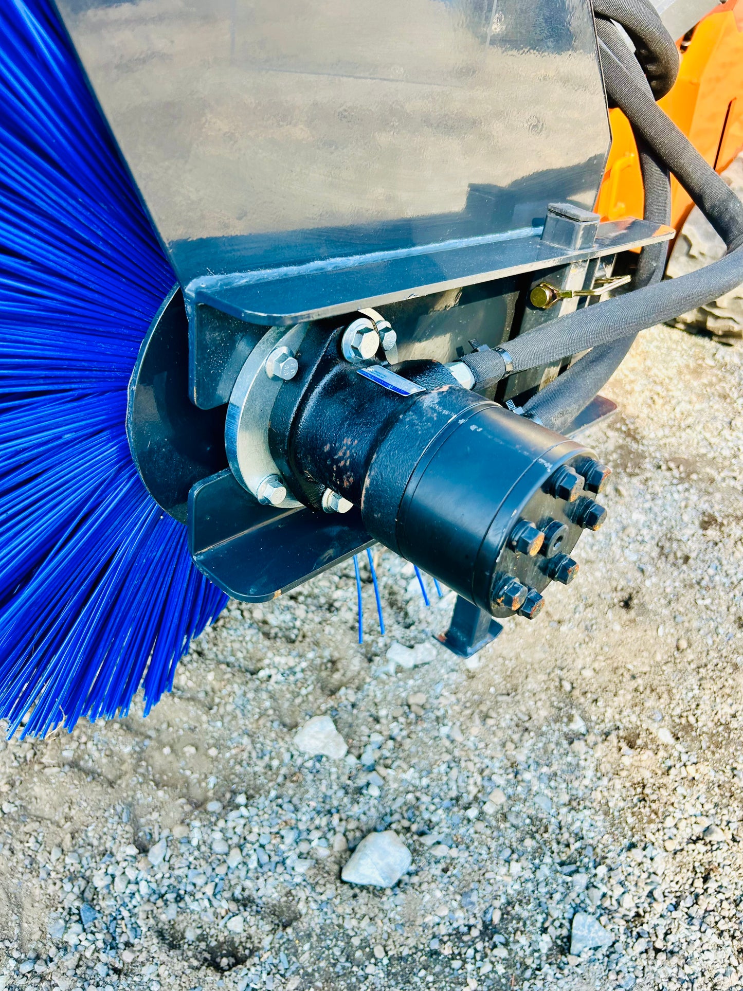 New Mini Skid Steer Hydraulic Angle Broom