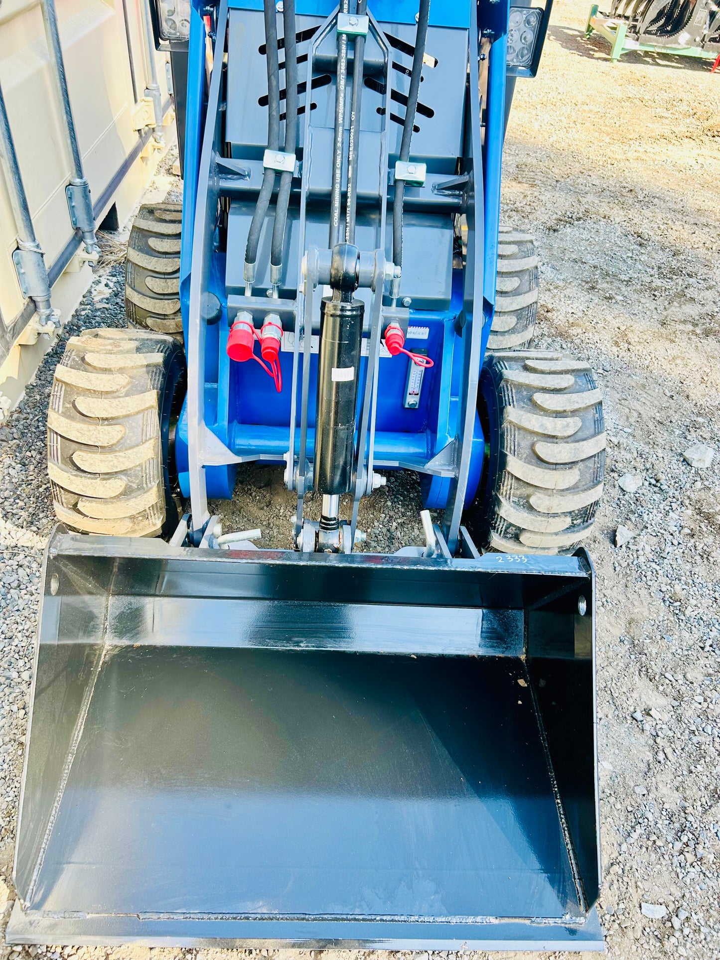 New MX-MZW14 Stand On Mini Skid Steer Wheeled Loader